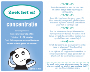 Voorbeeld Verras je klas